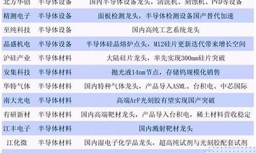 半导体芯片龙头股排名 上市公司(半导体芯片龙头股排名 上市公司名单)_https://www.hn-life.com_创业板_第1张